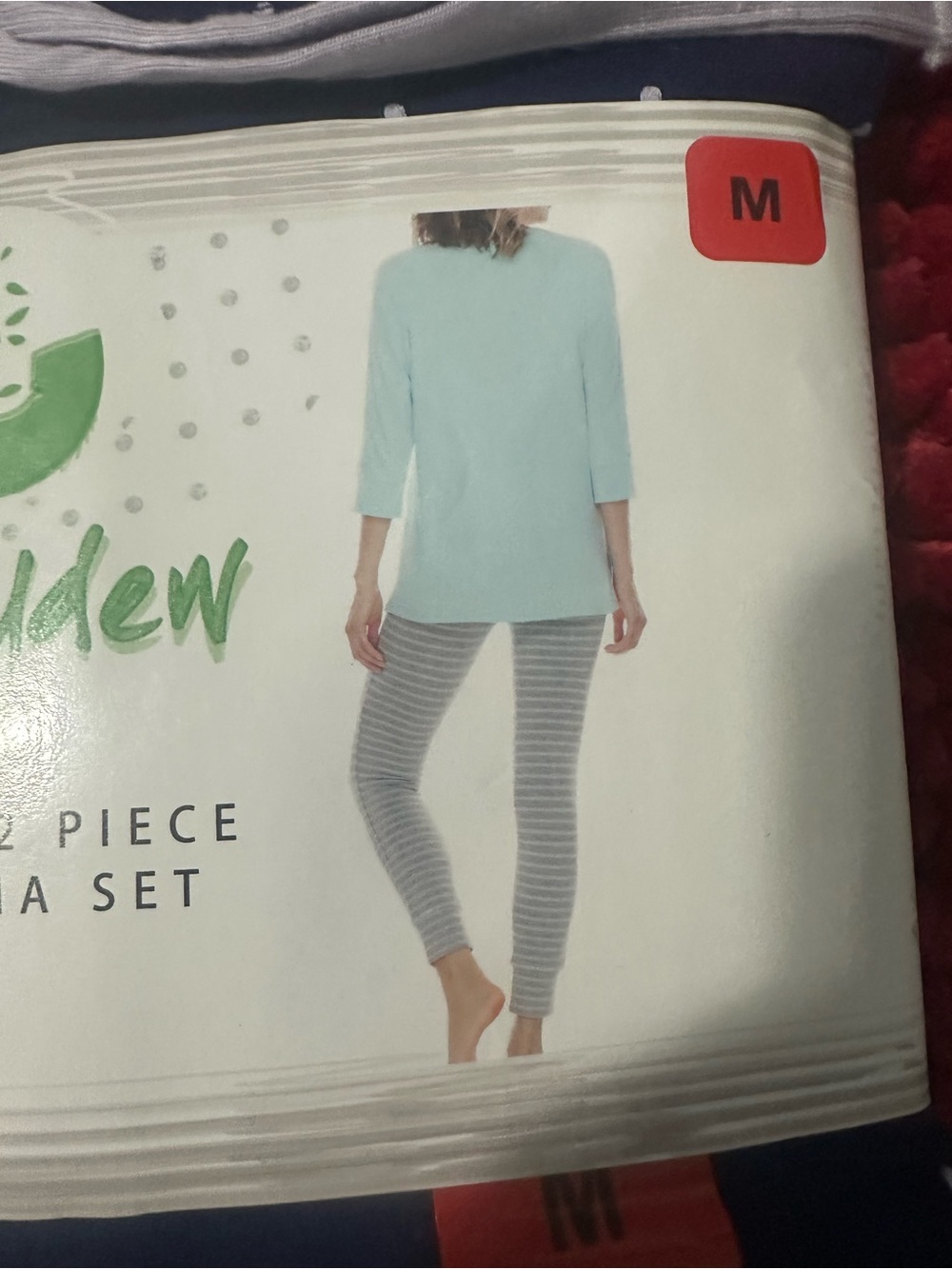 Honeydew Intimates Navy and White Polka Dot 2-Piece Pajama Set - Picture 4 of 7